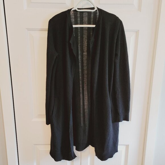 100% Cashmere Unique "Ripped And Destroyed" Design Duster - Picture 1 of 4